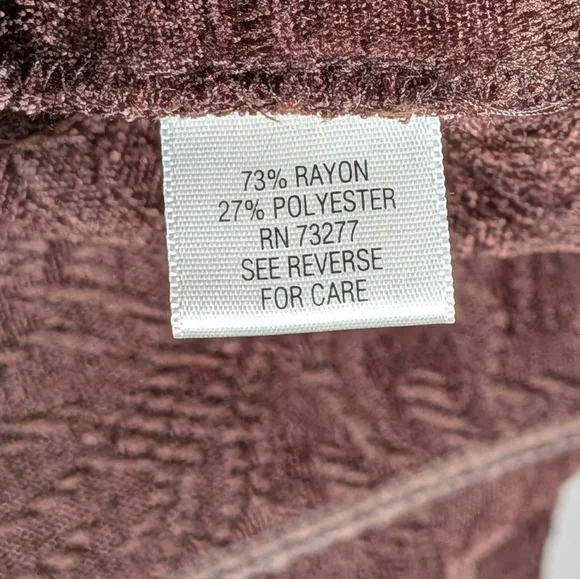 Croft & Barrow Floral Textured Jacquard Brown Blazer Classic Cozy Career Jacket - Picture 15 of 16